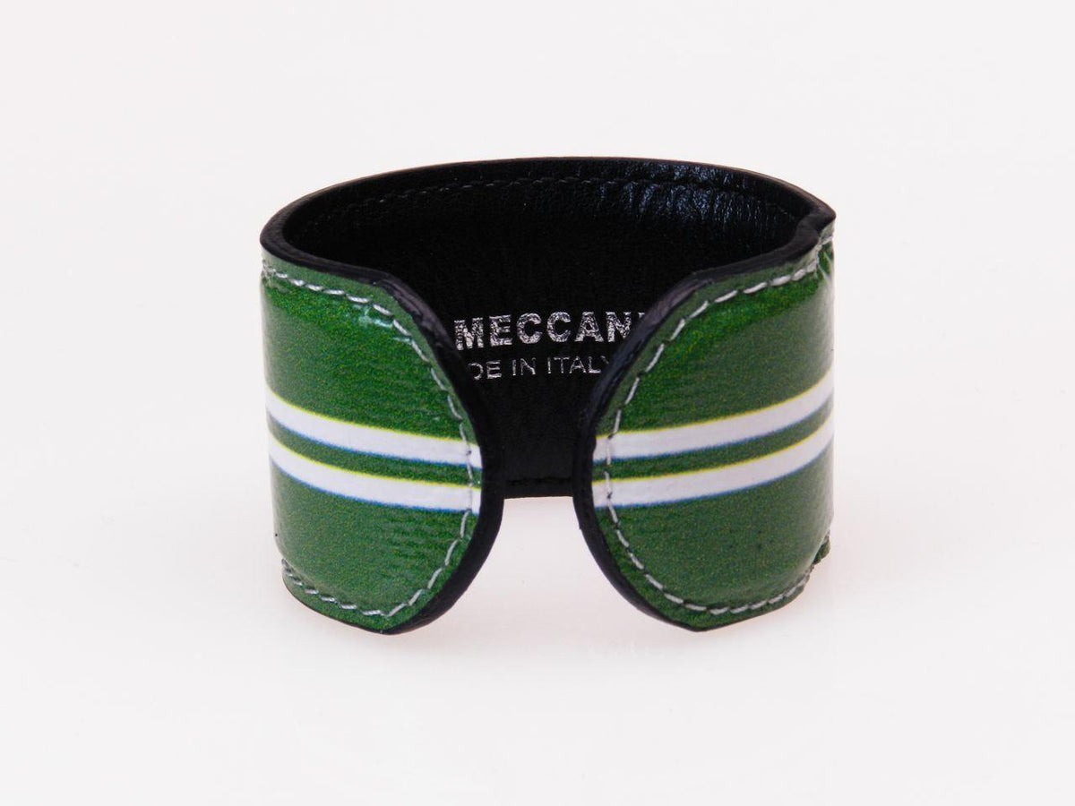 WOMAN BRACELET GREEN AND WHITE COLOURS. - Limited Edition Paul Meccanico
