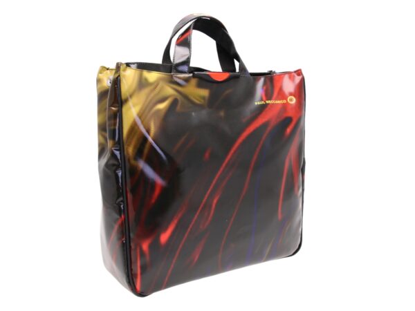 MAXI TOTE BAG CON FANTASIA TIE DYE. MODELLO AIRSTONE IN TELONE CAMION