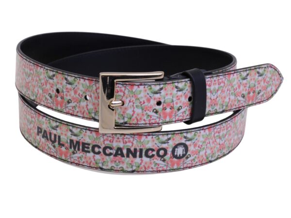 CINTURA DA DONNA COLOR PANNA “STILE GIARDINO” IN TELONE DA CAMION