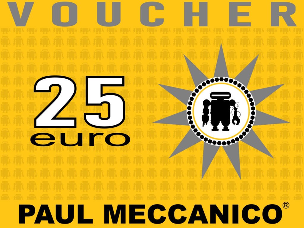 Carta regalo Paul Meccanico €25 - Carte regalo Paul Meccanico