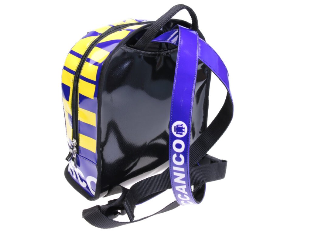 ZAINO REALE MODELLO SUPERINO REALIZZATO CON TELONI DI CAMION. - Edizione limitata Paul Meccanico