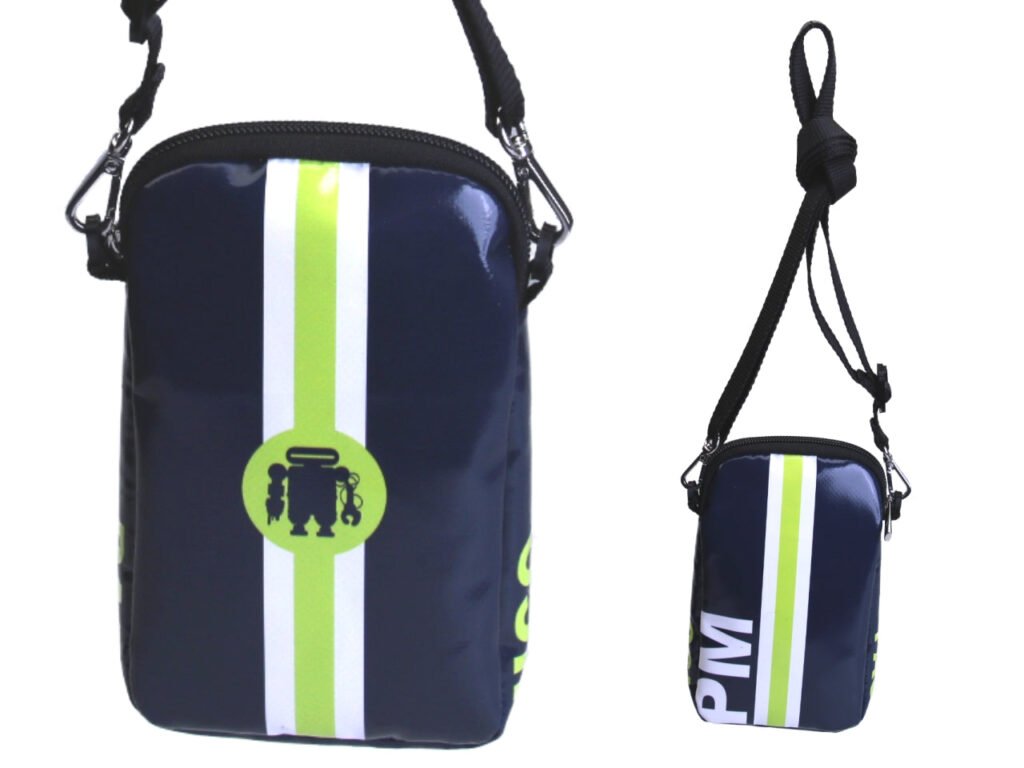 BORSA PER CELLULARE BLU.