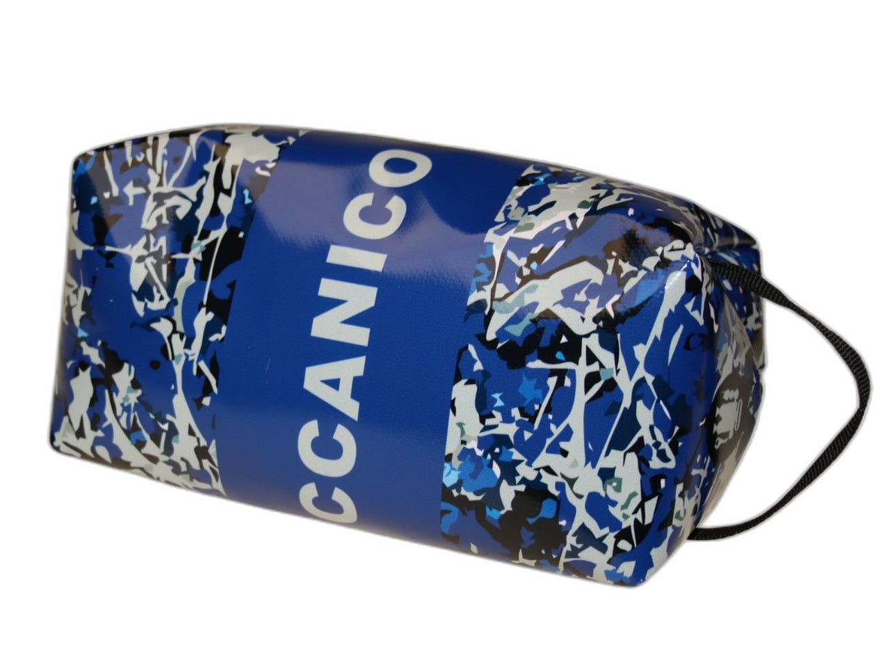 ...BEAUTY CASE BLU CON FANTASIA ASTRATTA.