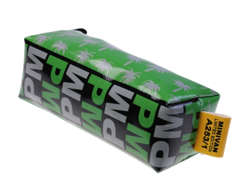 ...GREEN PENCIL CASE WITH "PALMS".