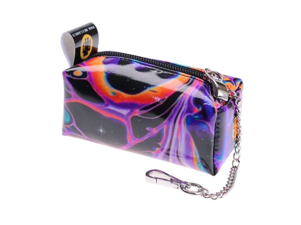 ...PORTACHIAVI A FORMA DI ASTUCCIO CON FANTASIA TIE DYE.