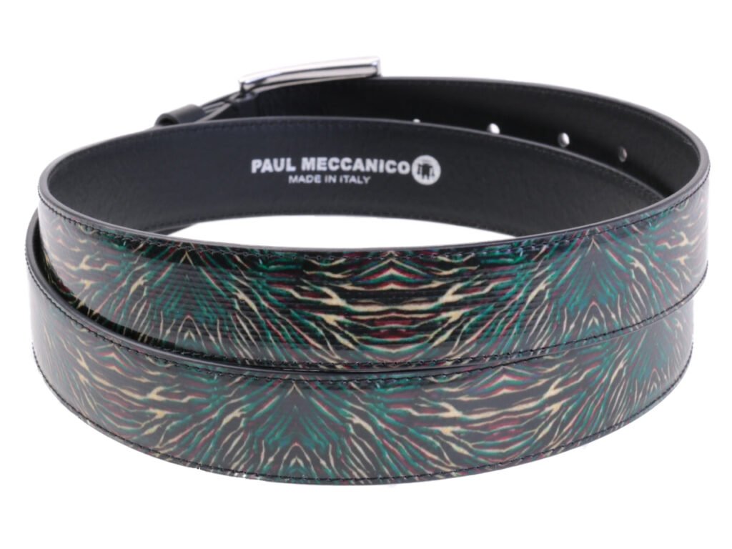 CINTURA DA DONNA FANTASIA MIMETICA IN TELONE DA CAMION.