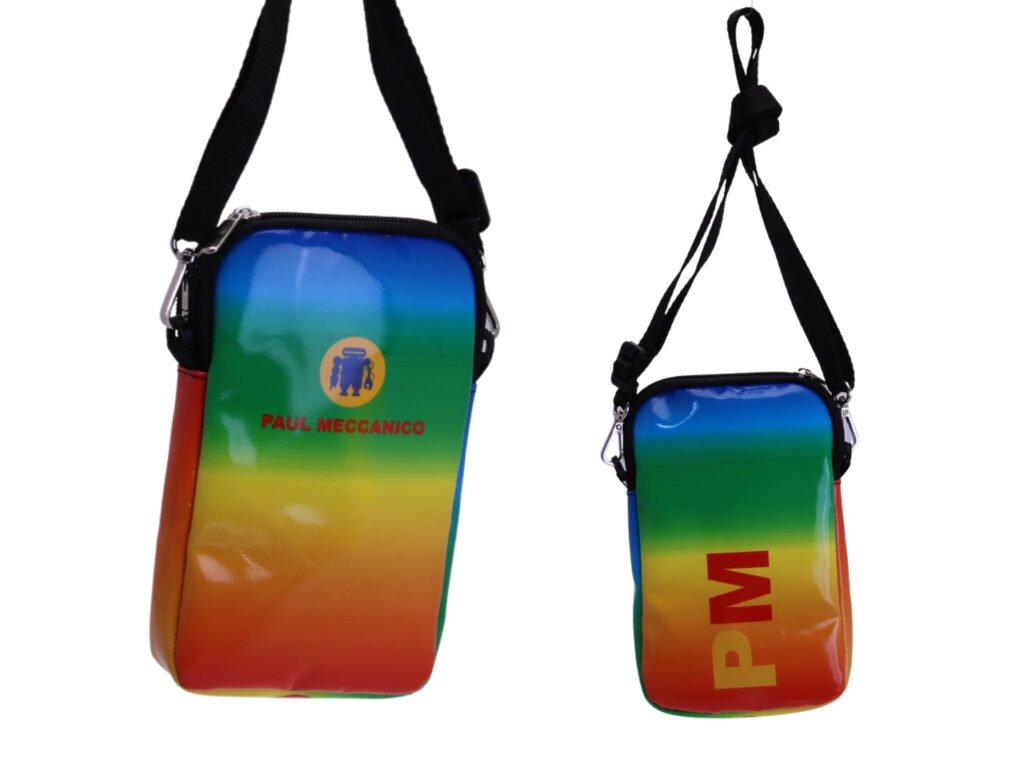 '- BORSA PER CELLULARE CON FANTASIA TIE DYE.