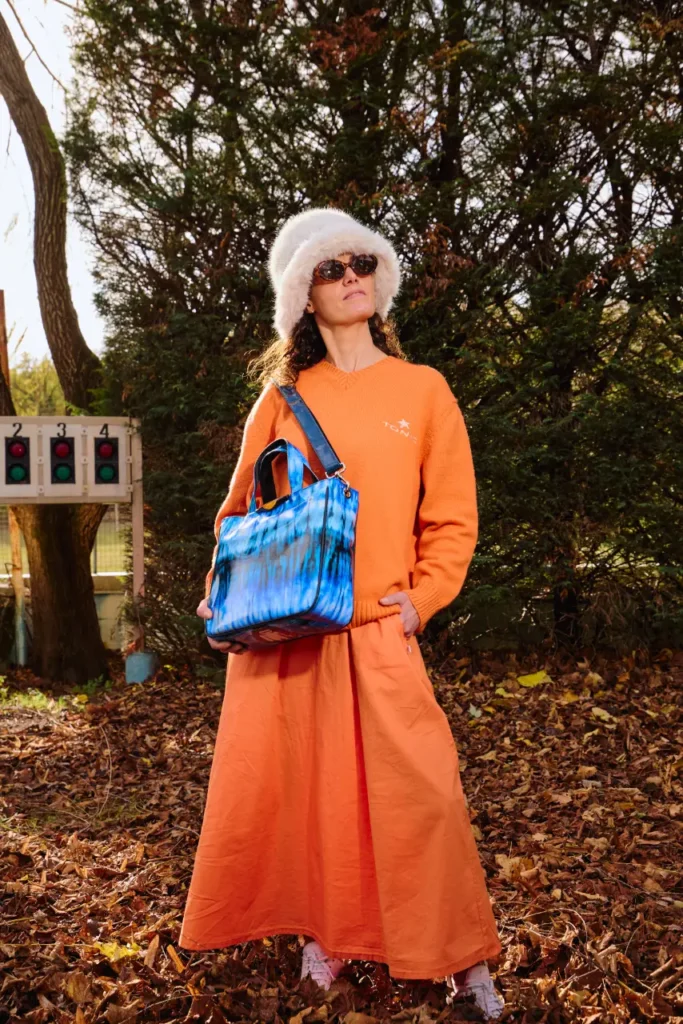 PM GLAM UNIQUE PIECE BAG model Monia