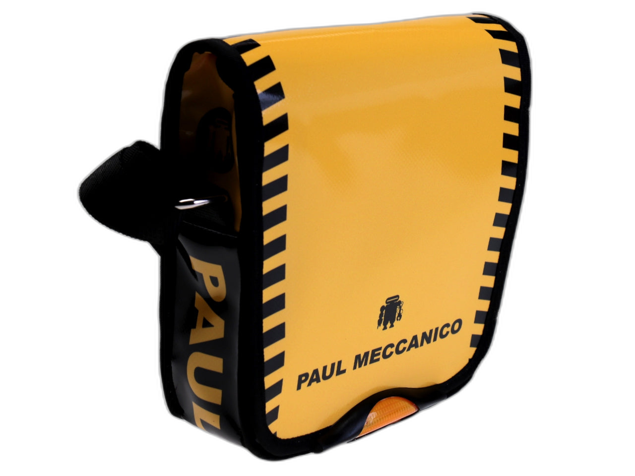 BORSA CROSSBODY GIALLA. MODELLO MIPOK IN TELONE DA CAMION.