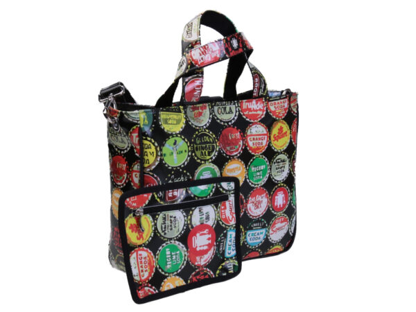 TOTE BAG POP STYLE. MODEL GLAM MADE OF LORRY TARPAULIN.