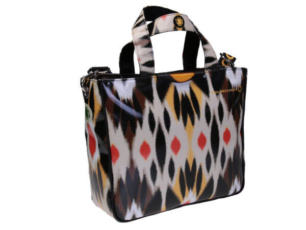 TOTE BAG TIE DYE FANTASY. MODEL GLAM MADE OF LORRY TARPAULIN.
