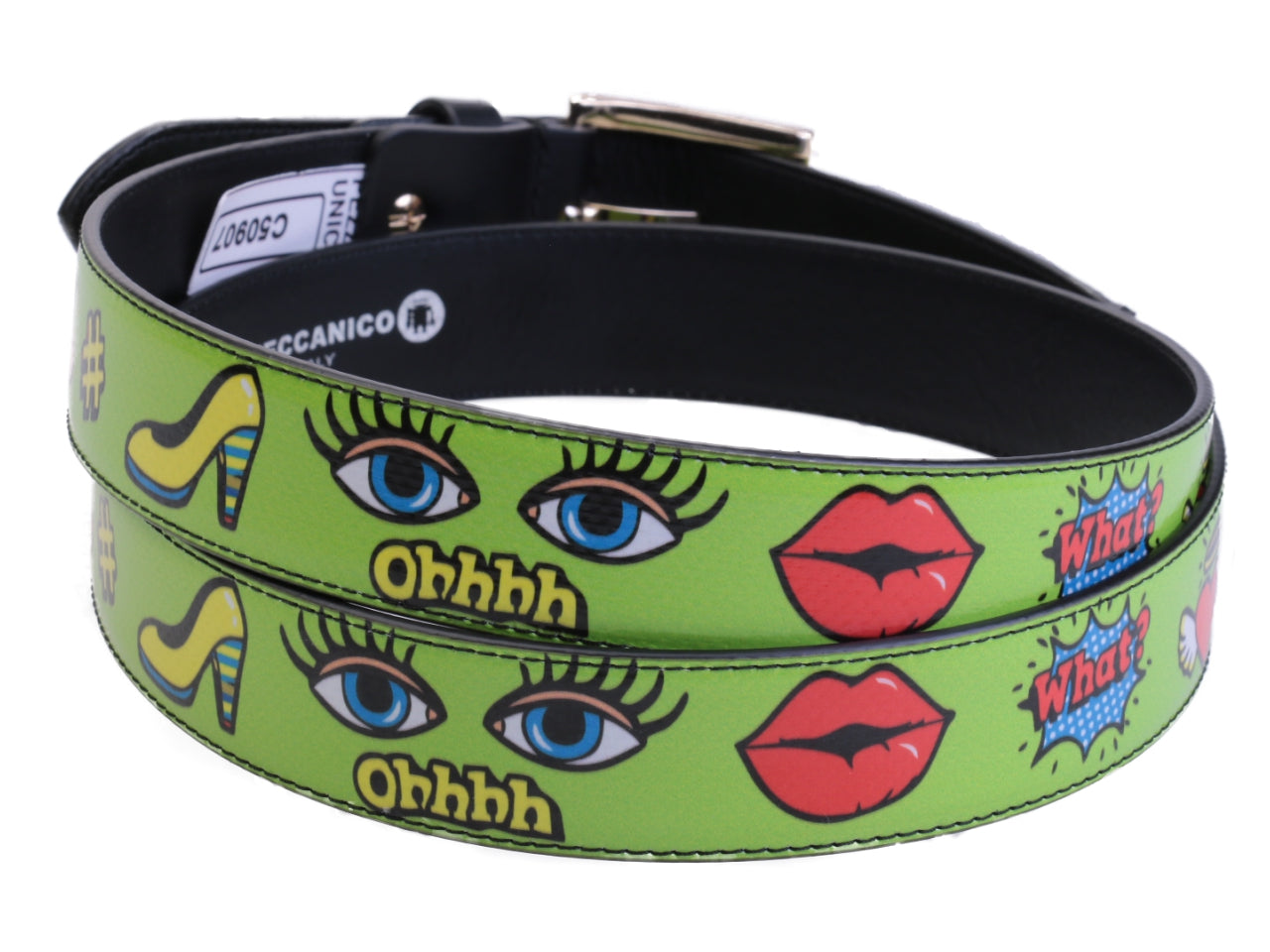 CINTURA VERDE DA DONNA "EMOTIONS" IN TELONE DA CAMION.