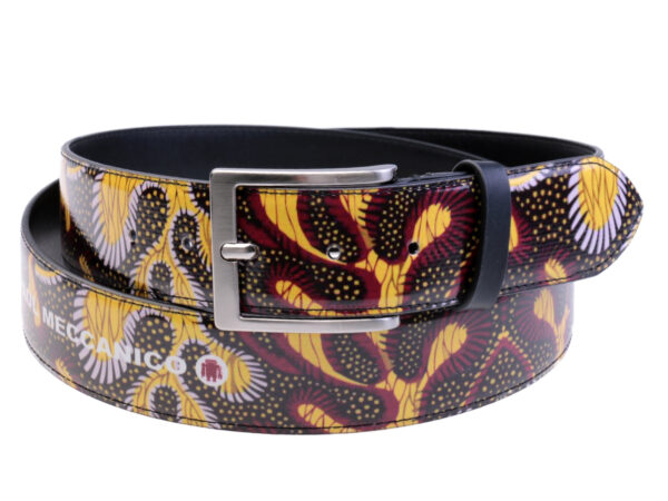 MEN'S BELT AFRO FANTASY MADE OF LORRY TARPAULIN.