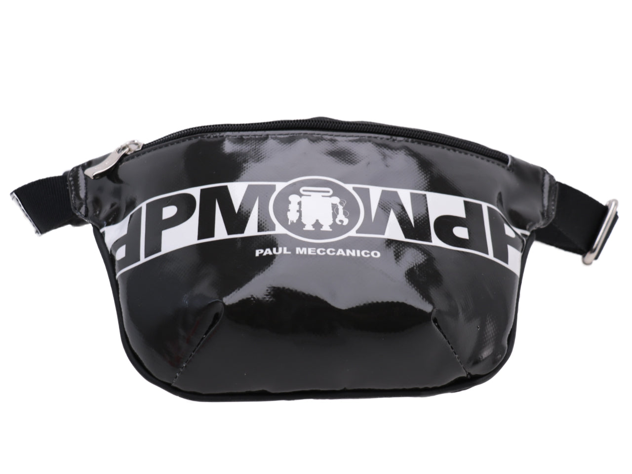 MARSUPIO NERO E FUCSIA. MODELLO FLEX IN TELONE DA CAMION.