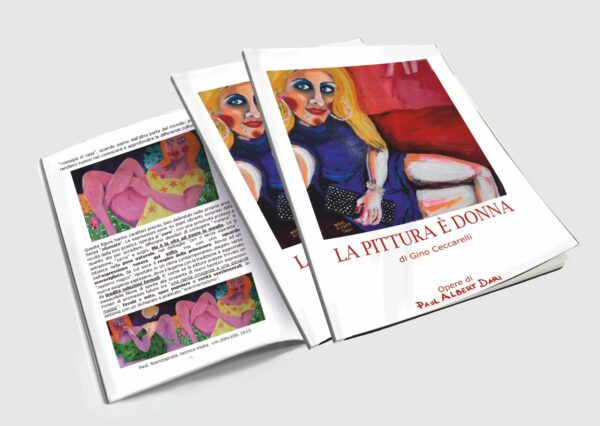 TOTE BAG "BAMBOLA RICICLATA" BY PAUL ALBERT DARI. MODEL GLAM MADE OF LORRY TARPAULIN. BOOK "LA PITTURA E' DONNA INCLUDED IN THE PRICE"