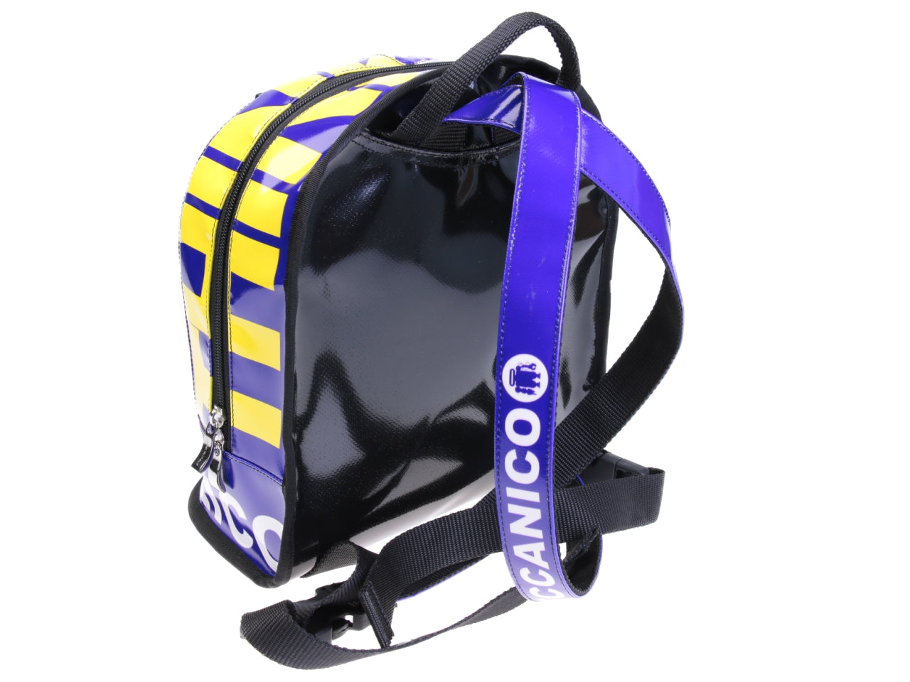 ZAINO REALE MODELLO SUPERINO REALIZZATO CON TELONI DI CAMION. - Edizione limitata Paul Meccanico