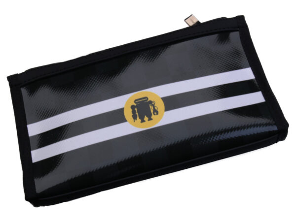 LARGE DARK GREEN WOMEN'S WALLET. MODEL PIT MADE OF LORRY TARPAULIN. - Limited Edition Paul Meccanico