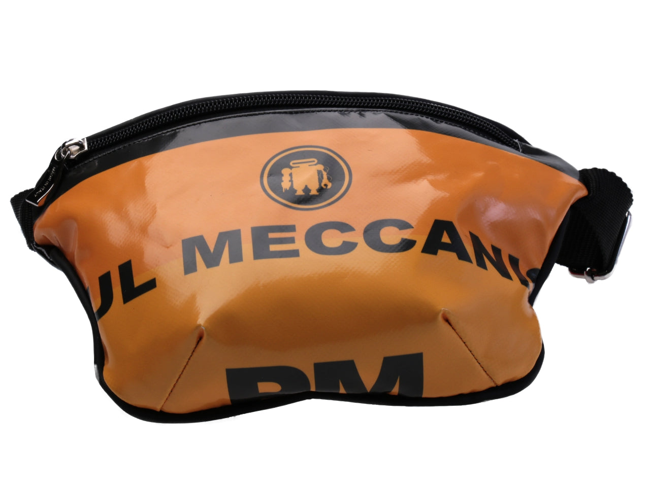 BORSA ARANCIONE. MODELLO FLEX REALIZZATO CON TELONE DA CAMION. - Edizione limitata Paul Meccanico