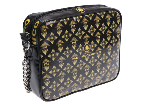 ...CLUTCH BLACK COLOUR "ROYAL" FANTASY. PARK MODEL MADE OF LORRY TARPAULIN. - Limited Edition Paul Meccanico