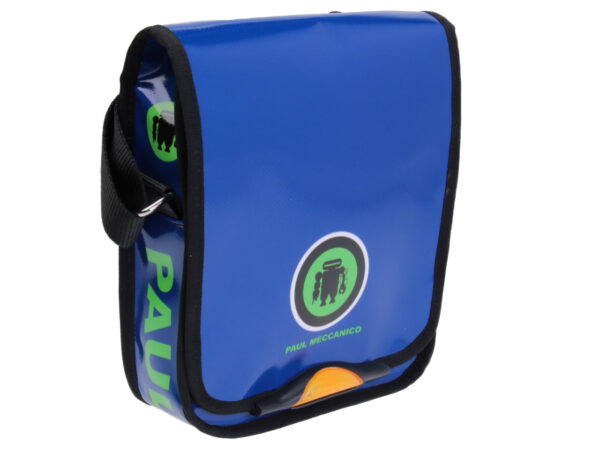 ROYAL CROSSBODY BAG. MODEL MIPOK MADE OF LORRY TARPAULIN.
