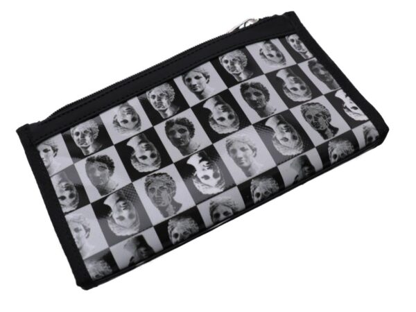 LARGE WOMEN'S WALLET "ART STYLE". PIT MODEL MADE OF LORRY TARPAULIN. - Limited Edition Paul Meccanico