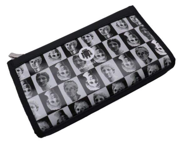 LARGE WOMEN'S WALLET "ART STYLE". PIT MODEL MADE OF LORRY TARPAULIN. - Limited Edition Paul Meccanico