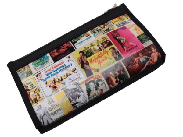 LARGE WOMEN'S WALLET "CINESTORY". PIT MODEL MADE OF LORRY TARPAULIN. - Limited Edition Paul Meccanico