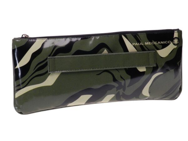 MAXI POCHETTE CAMOUFLAGE FANTASY. RIBELLA MODEL MADE OF LORRY TARPAULIN. - Unique Pieces Paul Meccanico