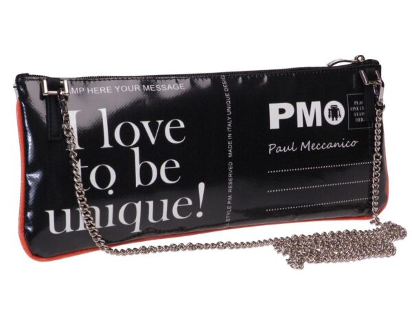 MAXI POCHETTE "LAS VEGAS" STYLE. RIBELLA MODEL MADE OF LORRY TARPAULIN. - Unique Pieces Paul Meccanico