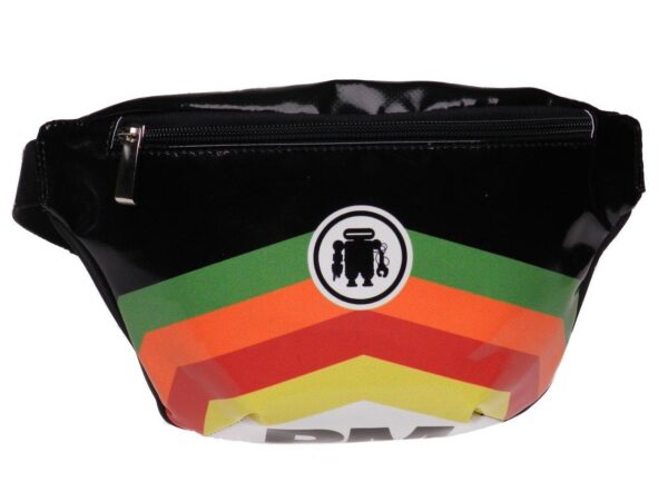 MULTICOLOR HIP BAG MADE OF LORRY TARPAULIN FLEX MODEL. - Limited Edition Paul Meccanico