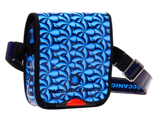 ORGANIZER SHOULDER BAG PAUL MECCANICO. MIPOK MODEL LIGHT BLUE COLOUR. - Unique Pieces Paul Meccanico