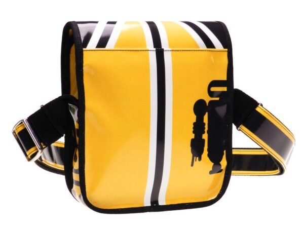 ORGANIZER SHOULDER BAG PAUL MECCANICO. MIPOK MODEL YELLOW AND BLACK COLOURS. - Unique Pieces Paul Meccanico