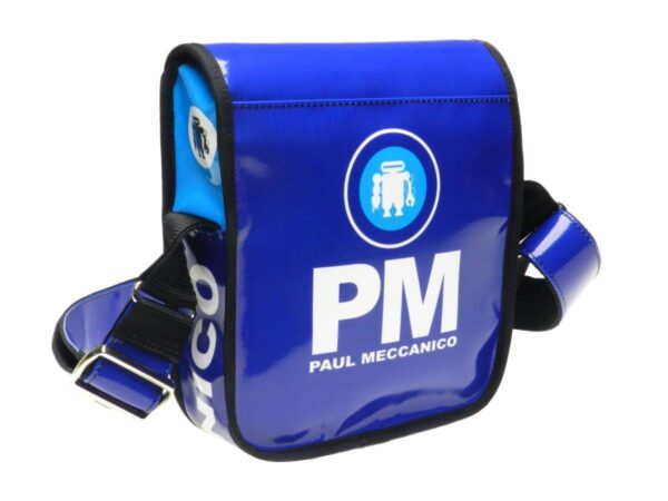 ORGANIZER SHOULDER BAG PAUL MECCANICO. MODEL MIPOK ROYAL COLOUR. - Unique Pieces Paul Meccanico