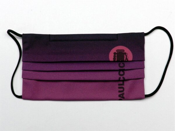 REUSABLE MASK VIOLET COLOUR SHADED EFFECT WITH 3 FILTERS INCLUDED. - Paul Meccanico