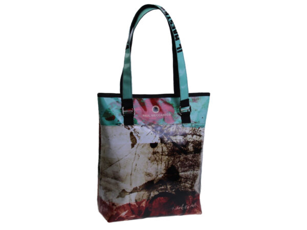MAXI SHOPPER "DESIGNED BY RICCARDO CECCHETTI". MODEL SELZ MADE OF LORRY TARPAULIN. - Art Collection Paul Meccanico