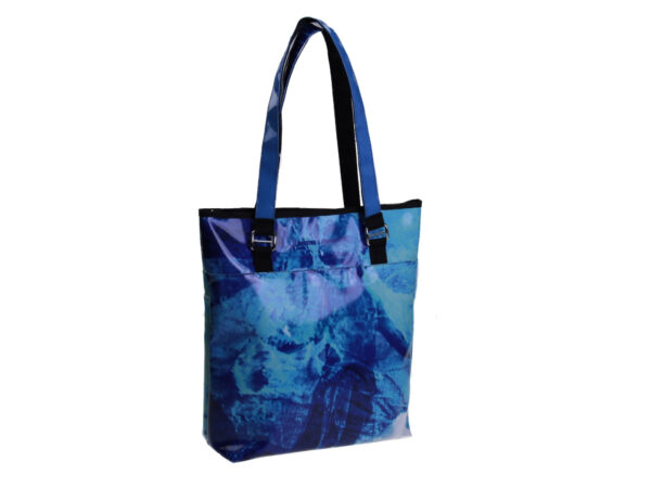 MAXI SHOPPER "DESIGNED BY RICCARDO CECCHETTI". MODEL SELZ MADE OF LORRY TARPAULIN. - Art Collection Paul Meccanico