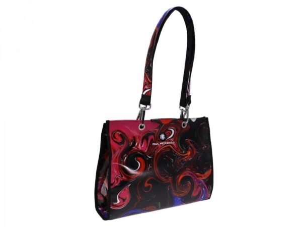 SHOPPER BAG FANTASIA TIE DYE. PEPE MODEL MADE OF LORRY TARPAULIN. - Unique Pieces Paul Meccanico