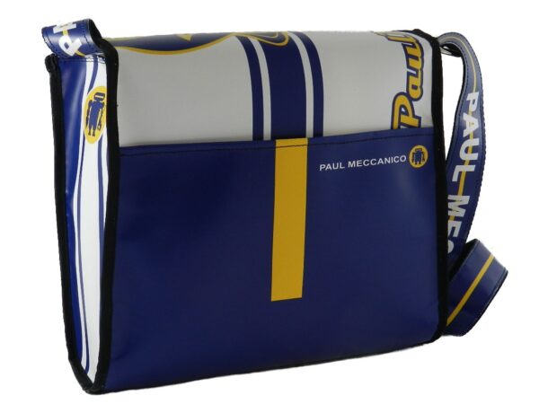 SHOULDER BAG PAUL MECCANICO. MODEL BREAK COLOUR ROYAL FANTASY TRIBAL. - Unique Pieces Paul Meccanico
