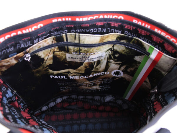 MAXI SHOPPER "DESIGNED BY RICCARDO CECCHETTI". MODEL SELZ MADE OF LORRY TARPAULIN. - Art Collection Paul Meccanico