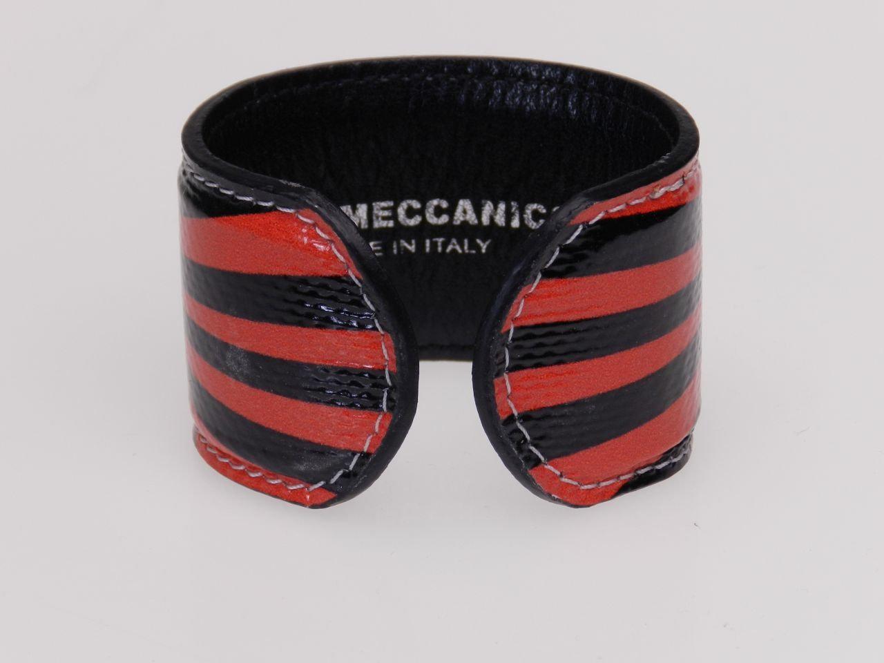 BRACCIALE DONNA COLORI NERO E ROSSO. - Edizione limitata Paul Meccanico