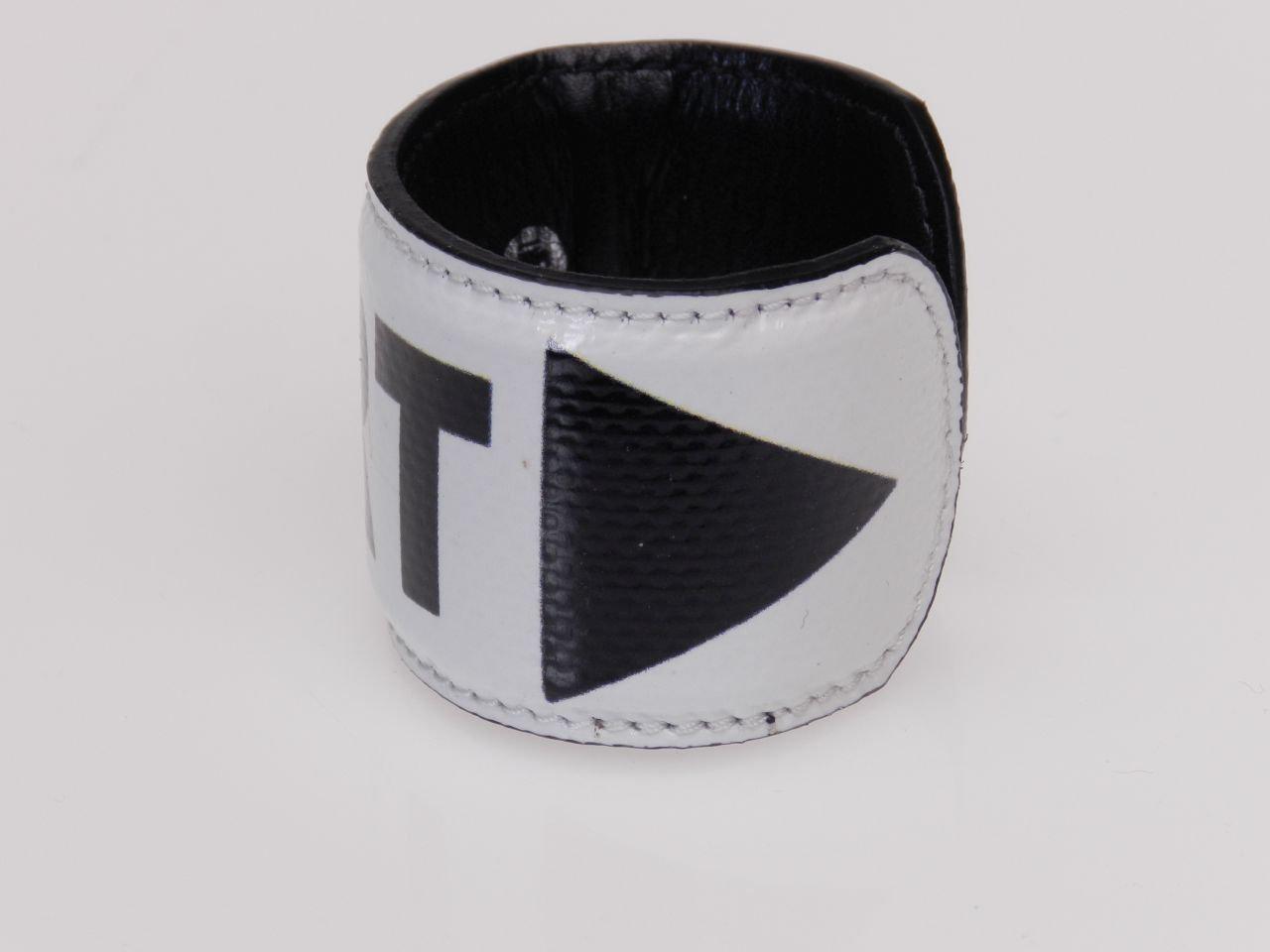 BRACCIALE DONNA NERO E BIANCO "START" - Edizione limitata Paul Meccanico