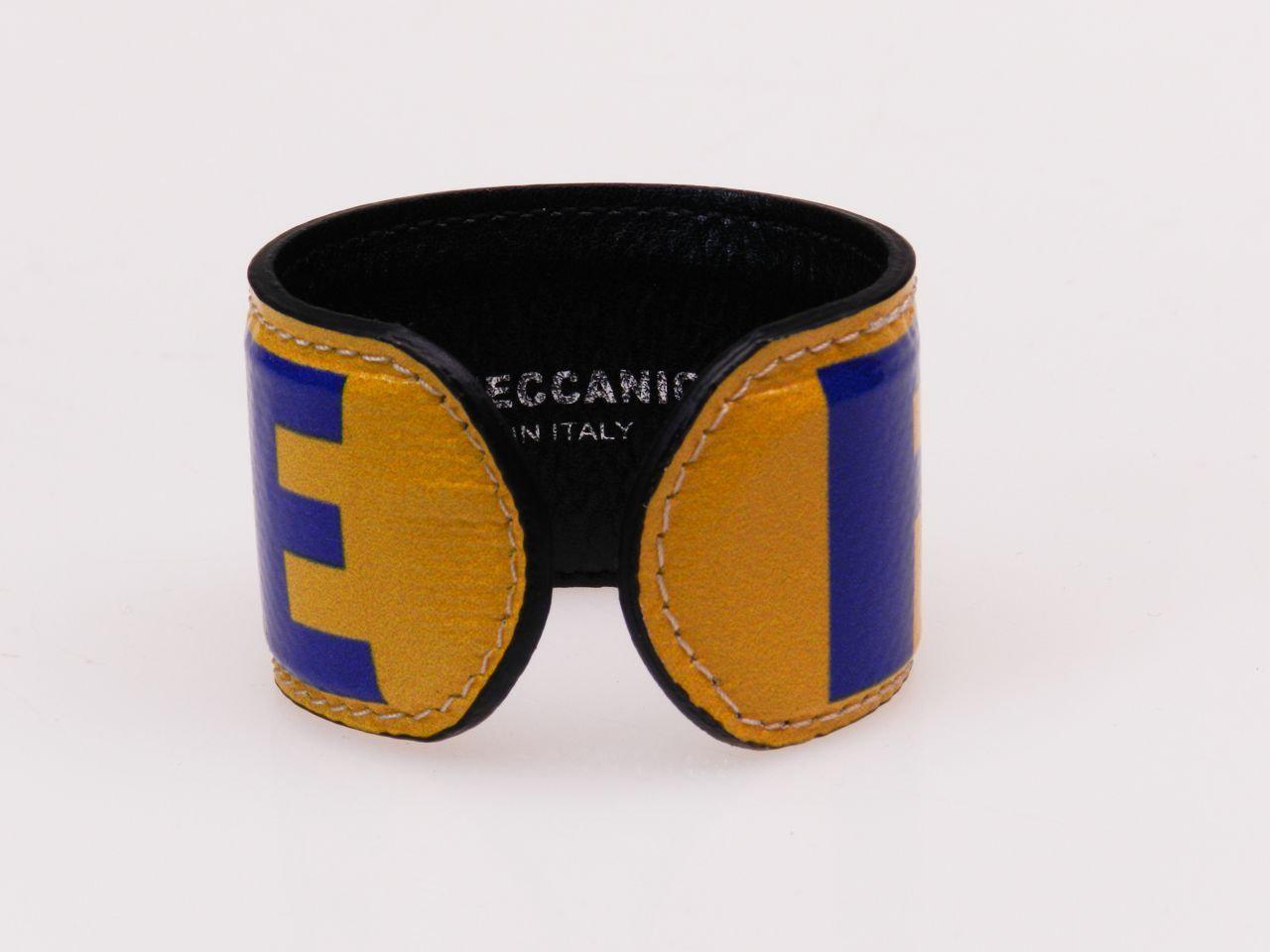 BRACCIALE DONNA COLORI BLU E GIALLO "FREE" - Edizione limitata Paul Meccanico