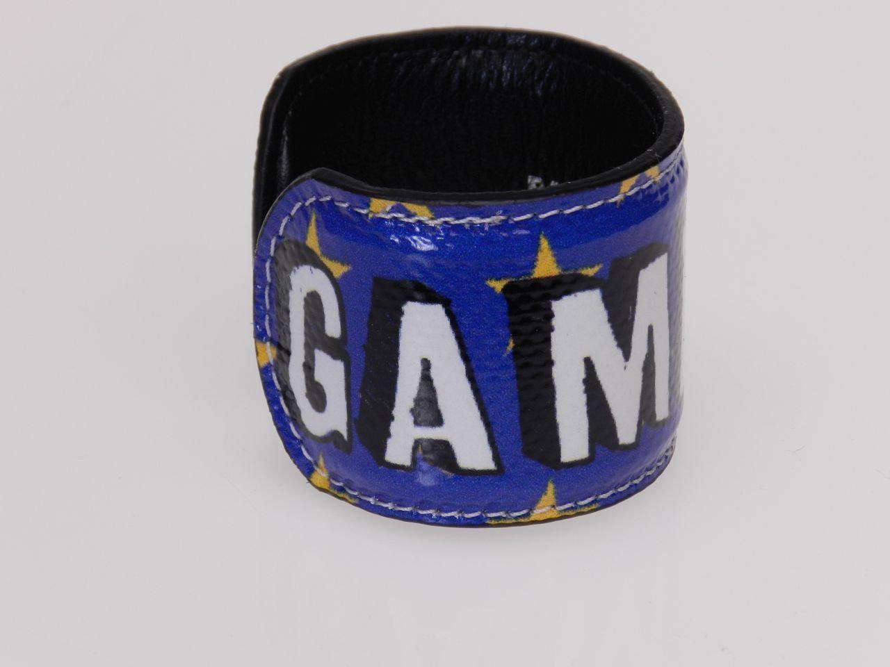 BRACCIALE DONNA BLU CON STELLE GIALLE. - Edizione limitata Paul Meccanico