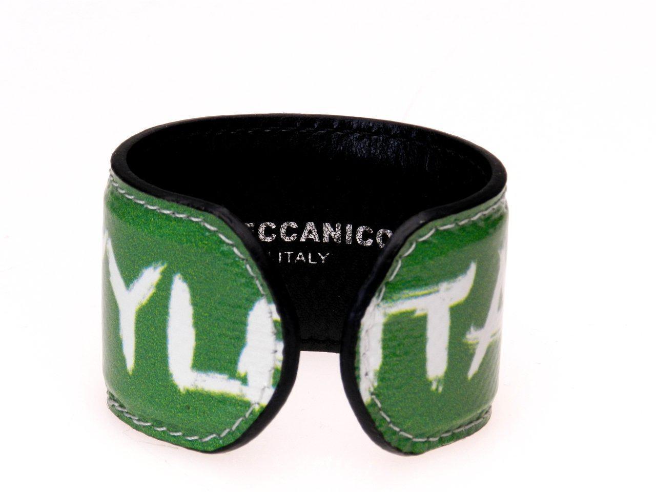 BRACCIALE DONNA COLORE VERDE "STILE ITALIANO". - Edizione limitata Paul Meccanico