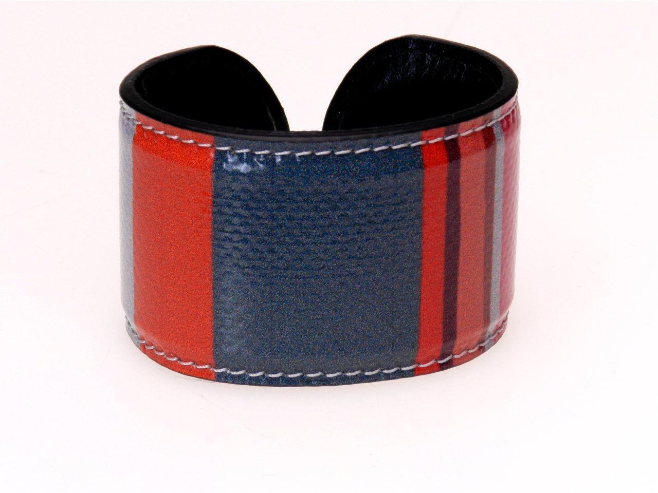 WOMAN BRACELET MULTICOLOR WITH STRIPED FANTASY. - Limited Edition Paul Meccanico