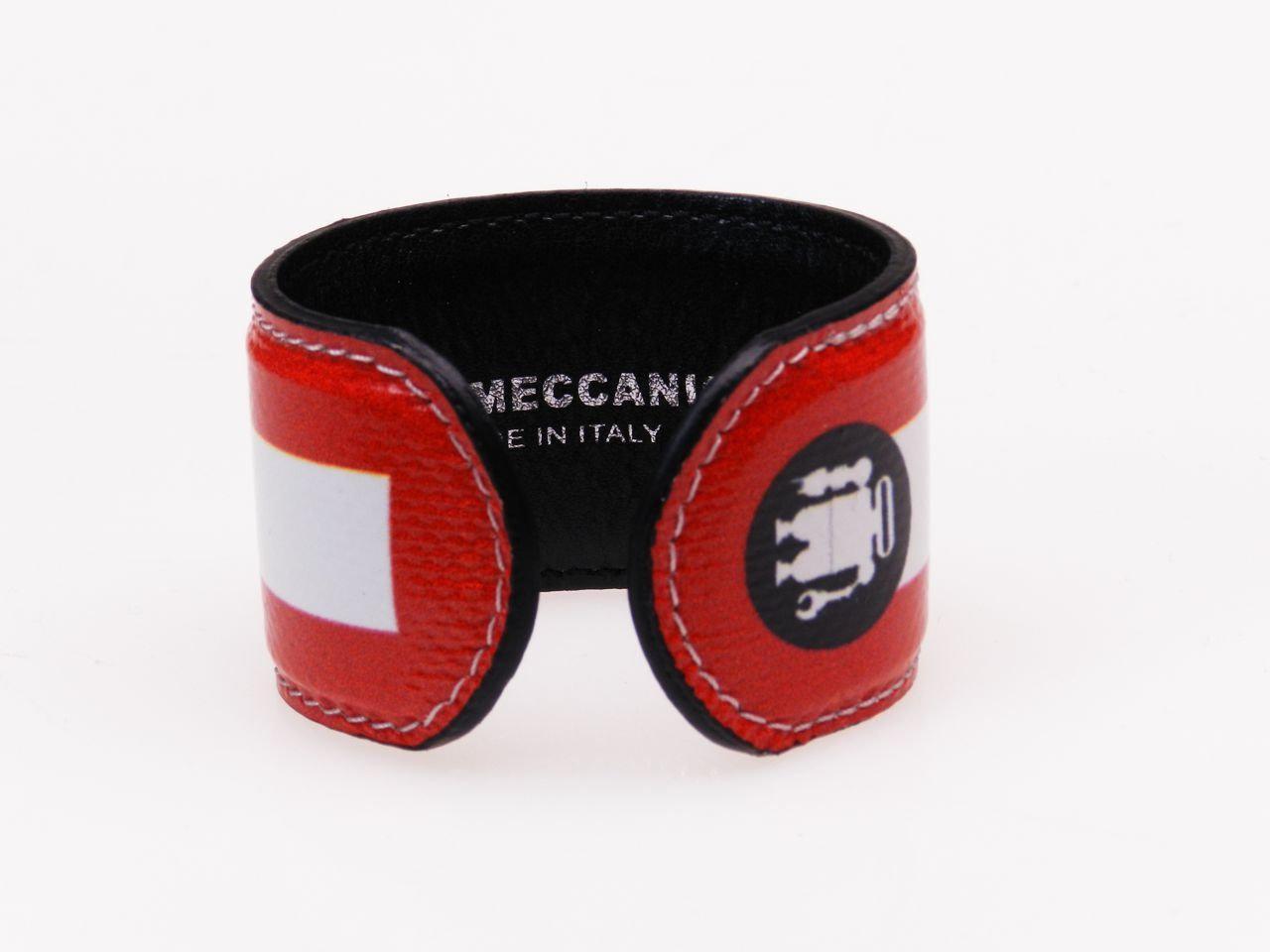 BRACCIALE DONNA COLORI ROSSO E BIANCO. - Edizione limitata Paul Meccanico