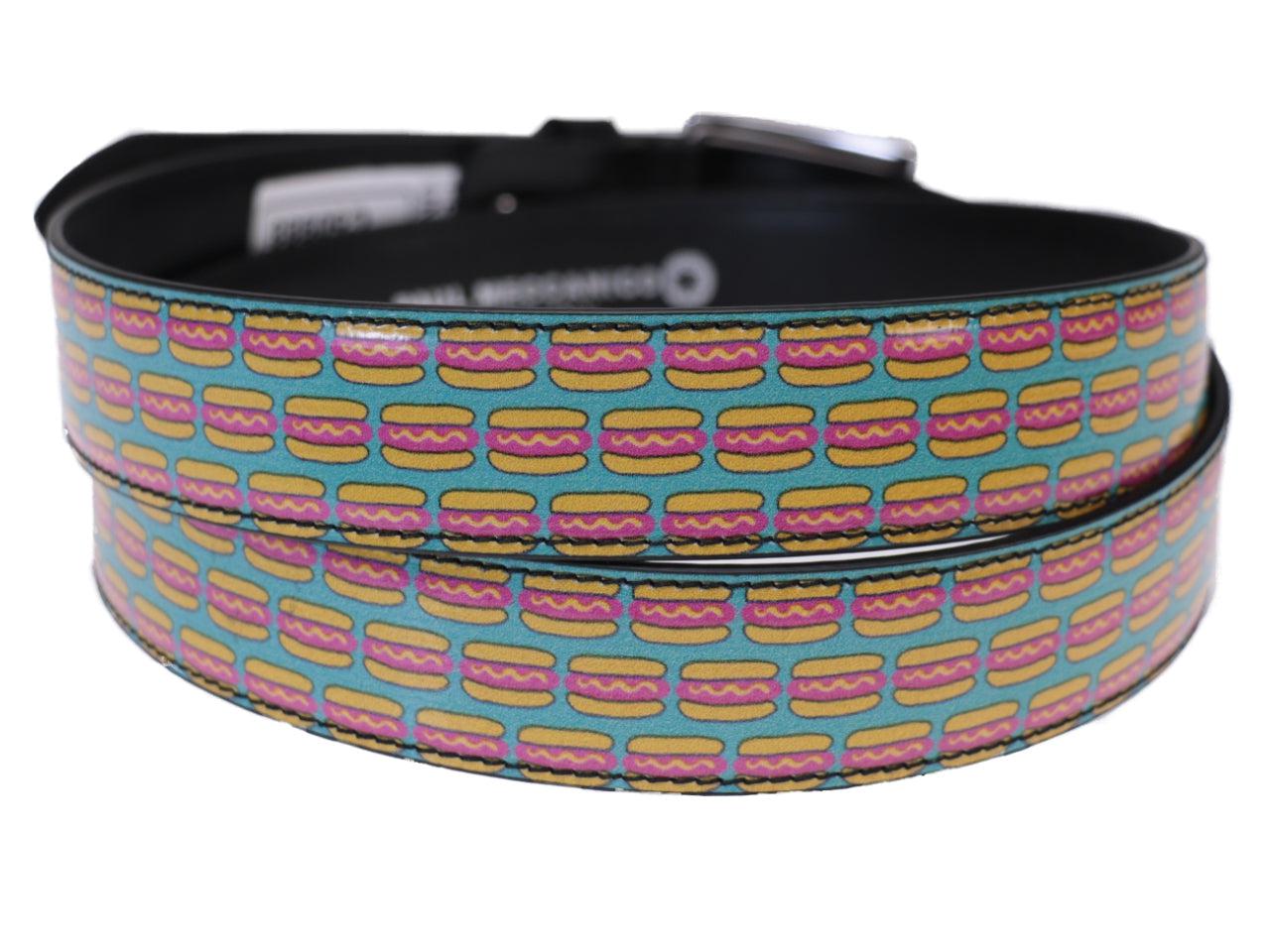 CINTURA DA DONNA "HAMBURGER" IN TELONE DI CAMION. - Pezzi unici Paul Meccanico