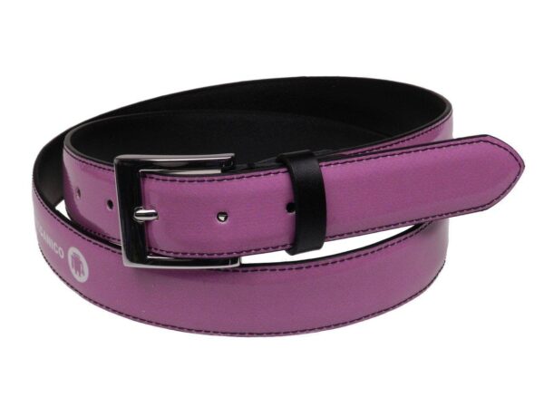WOMAN'S PINK BELT PAUL MECCANICO SOLID COLOR MADE OF LORRY TARPAULIN - Paul Meccanico