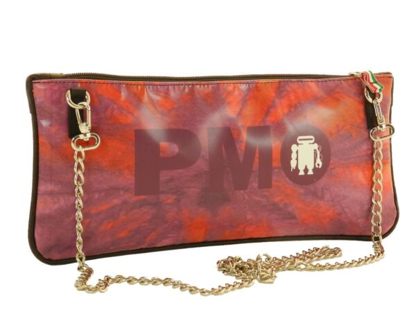 WOMAN'S POCHETTE PAUL MECCANICO. MODEL RIBELLA COLOUR VIOLET FANTASY TIE-DYE. - Unique Pieces Paul Meccanico